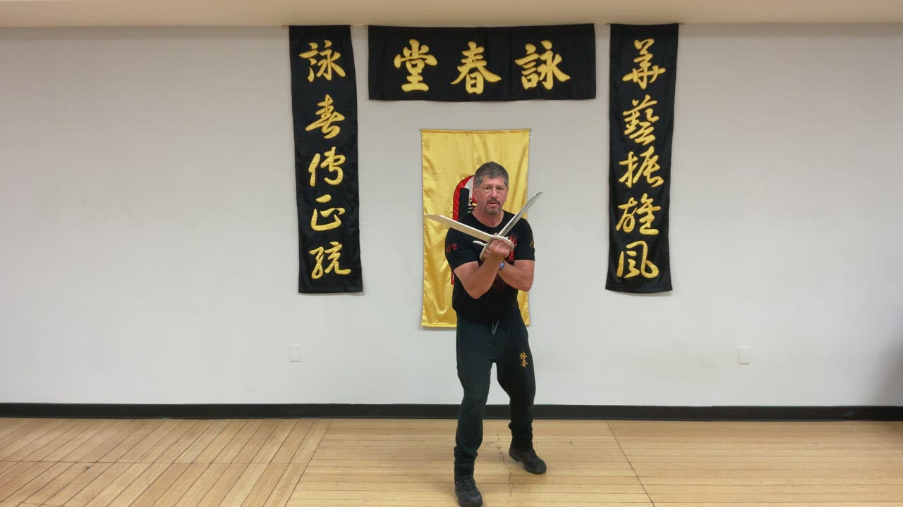 Exercise 6 Gan Dao Front Kick Double Slash