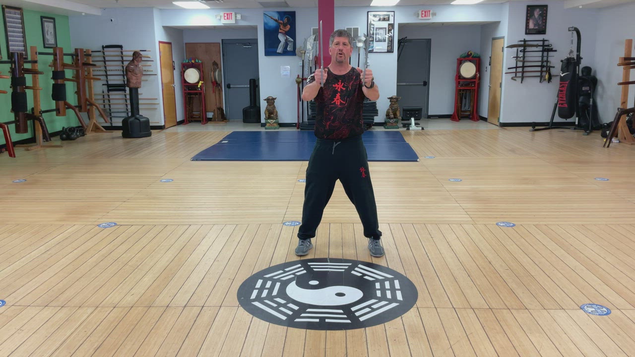 Exercise 13 Butterfly sword Foundation Drill Jarm Dao