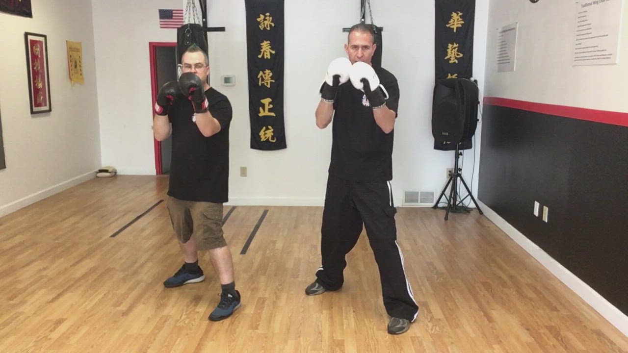 Covering the jab and cross