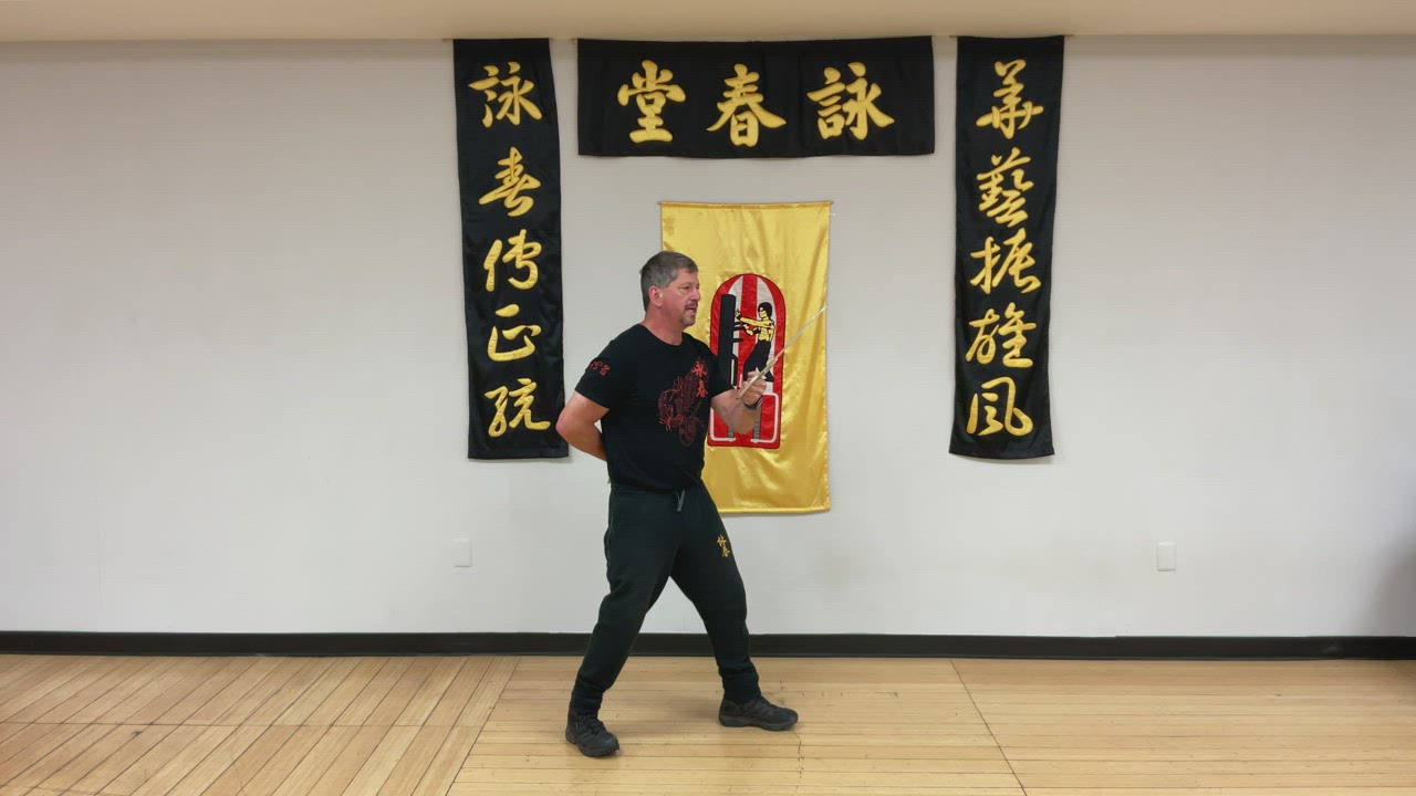 Exercise 1 1/2 Side Step Tan Dao Slash