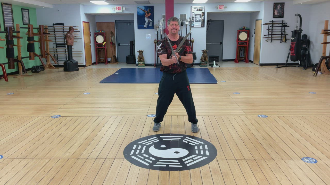 Exercise 1 Butterfly Swords Foundation Guard Pose 