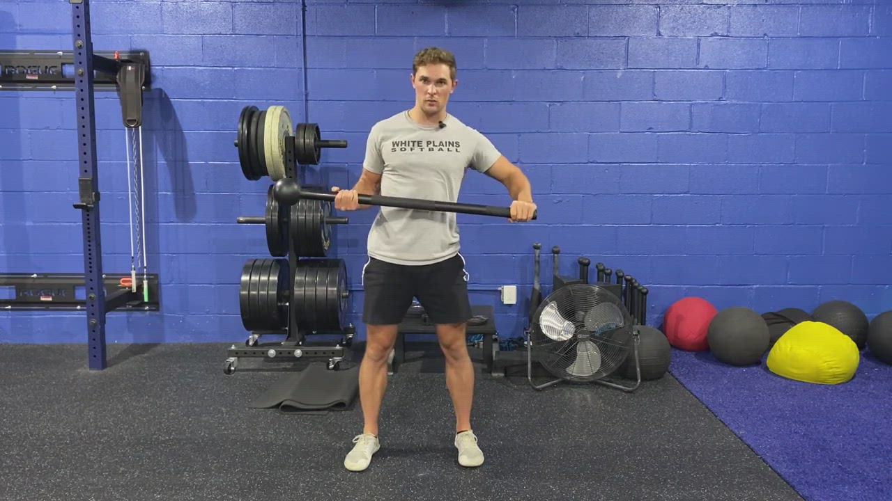 Steel Mace Switch Squat
