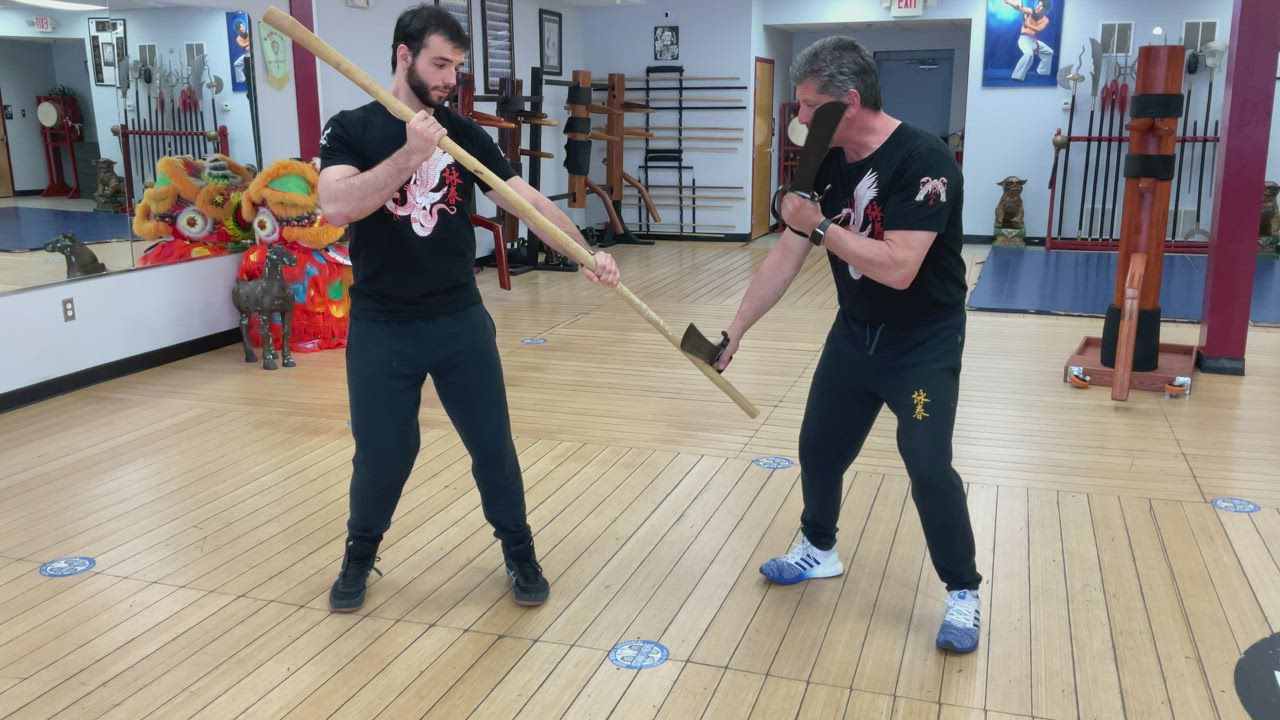 Exercise 7 Butterfly sword vs a pole 7